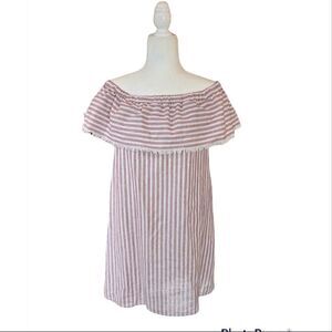 NWT Paper Crane off shoulder fringe dress size Small